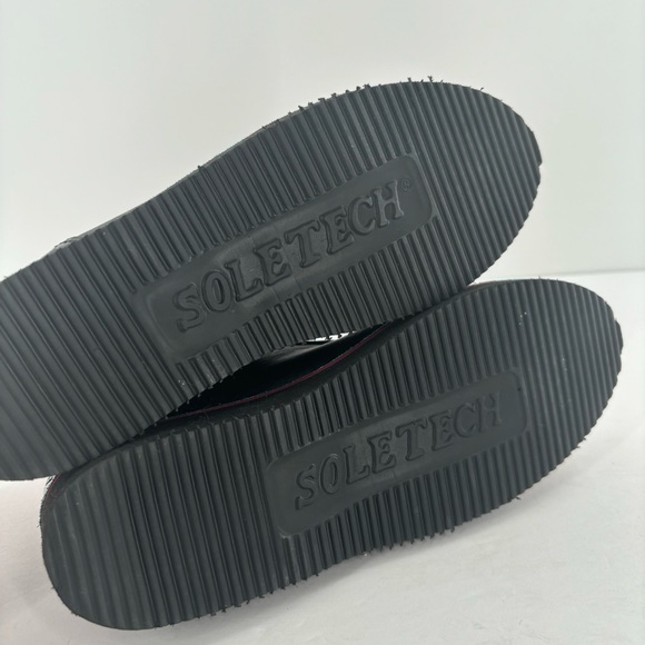 Soletech Music Note Hand Painted Leather Shoes Art To Wear Creative Size 5.5 - Picture 7 of 7